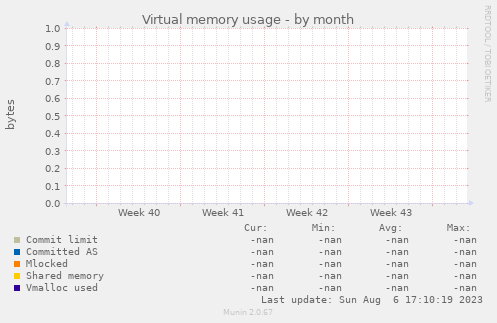 Virtual memory usage