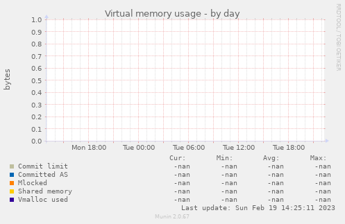 Virtual memory usage